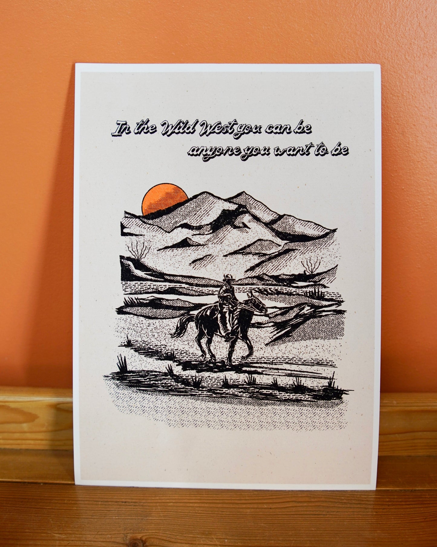 In The Wild West Print